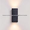 Mid-Century Modern Italian Black Travertine Wall Lamp for Bedroom, Living Room, Corridor, or Stairway