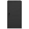 vidaXL Sattelschrank Anthrazit 53x53x105 cm Stahl