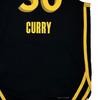 Nike Stephen Curry No. 30 Golden State Warriors City Edition Jersey, 2023-24 Men Tops Black Yellow DX8759-010