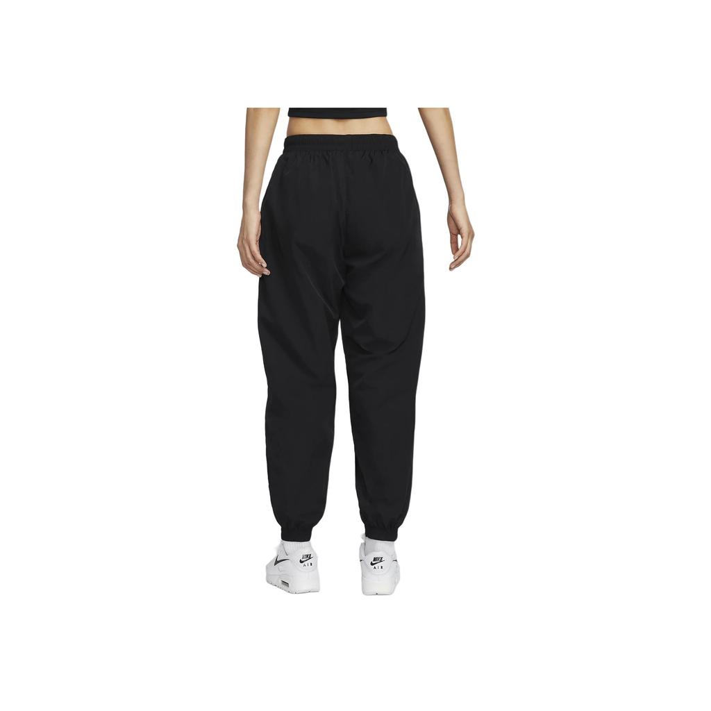 Nike Sportswear Essence Mid-Rise Comfortable Soft Casual Pants Women Pants Black FV7669-010