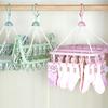 Clothes Hanger Multifunctional Clothing Organizer Racks Plastic Drying Rack Clips Hangers Hanging Tool Organization Holders