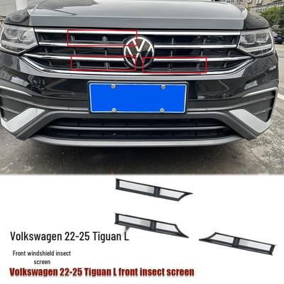 Front Windshield Bug Net with ABS Carbon Fiber Texture for 2022-2025 Volkswagen Tiguan L