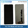 LCD Screen and Digitizer Full Assembly For ZTE Blade A72 5G 7540N A52