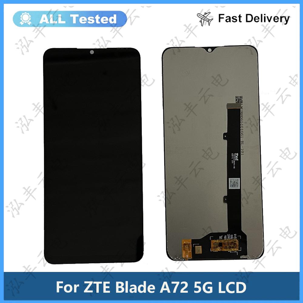 LCD Screen and Digitizer Full Assembly For ZTE Blade A72 5G 7540N A52