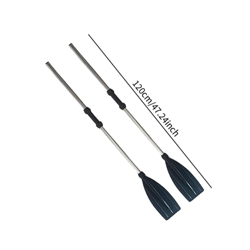 2Pcs Canoe Paddles Aluminum Shaft Multipurpose Practical Supplies Boat Paddles