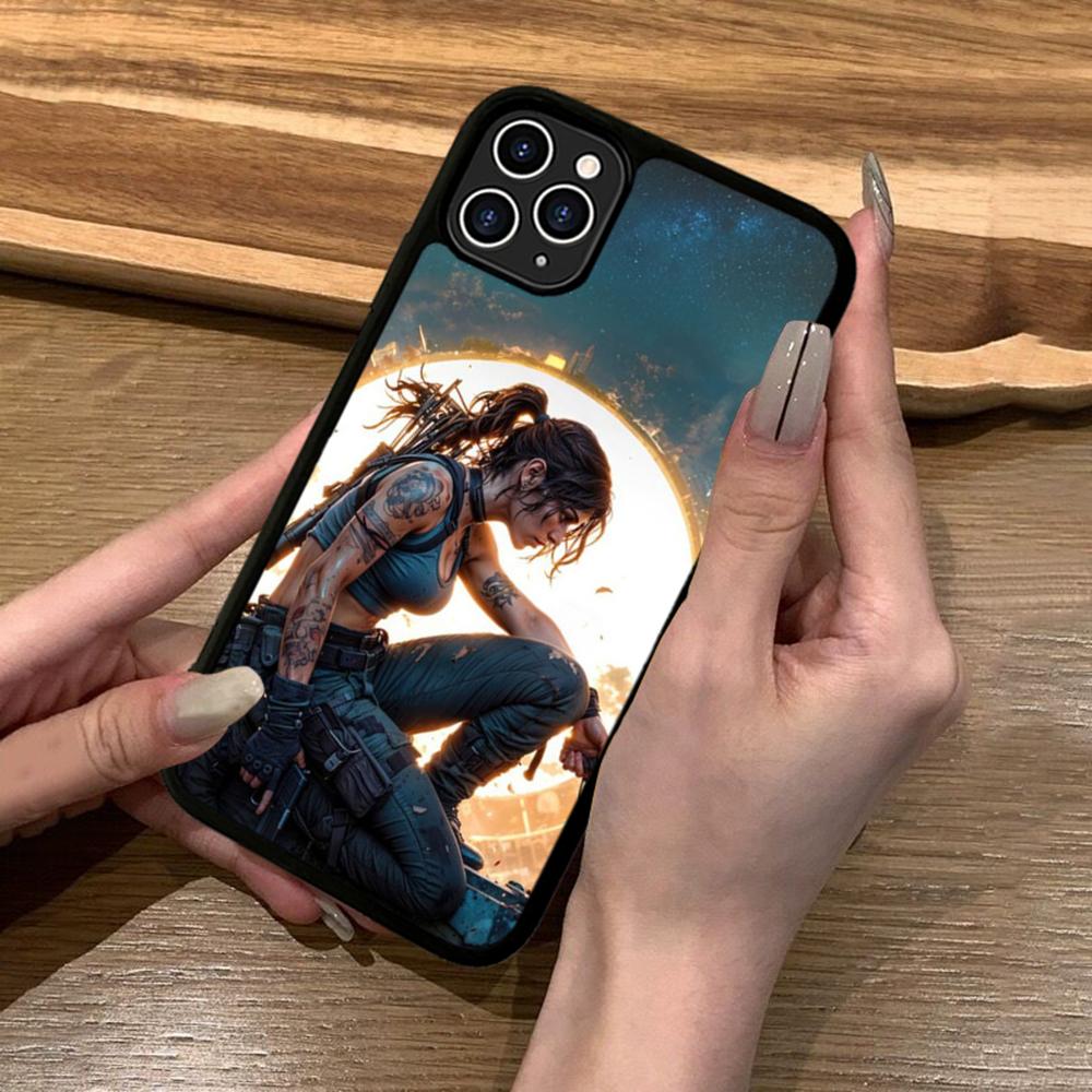 Videospiel Tomb Raider Handyhülle Silikon PC+TPU Für Für IPhone 11 12 13 14 15 16 Plus Pro Max Hülle