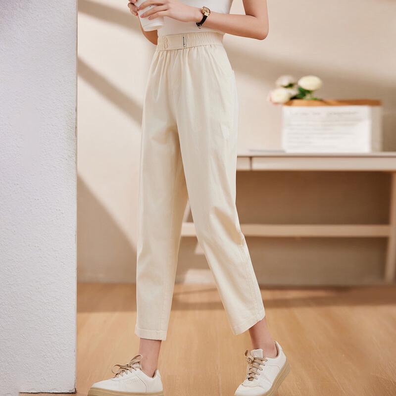 Pastel Autumn Relaxed-Fit Casual Pants