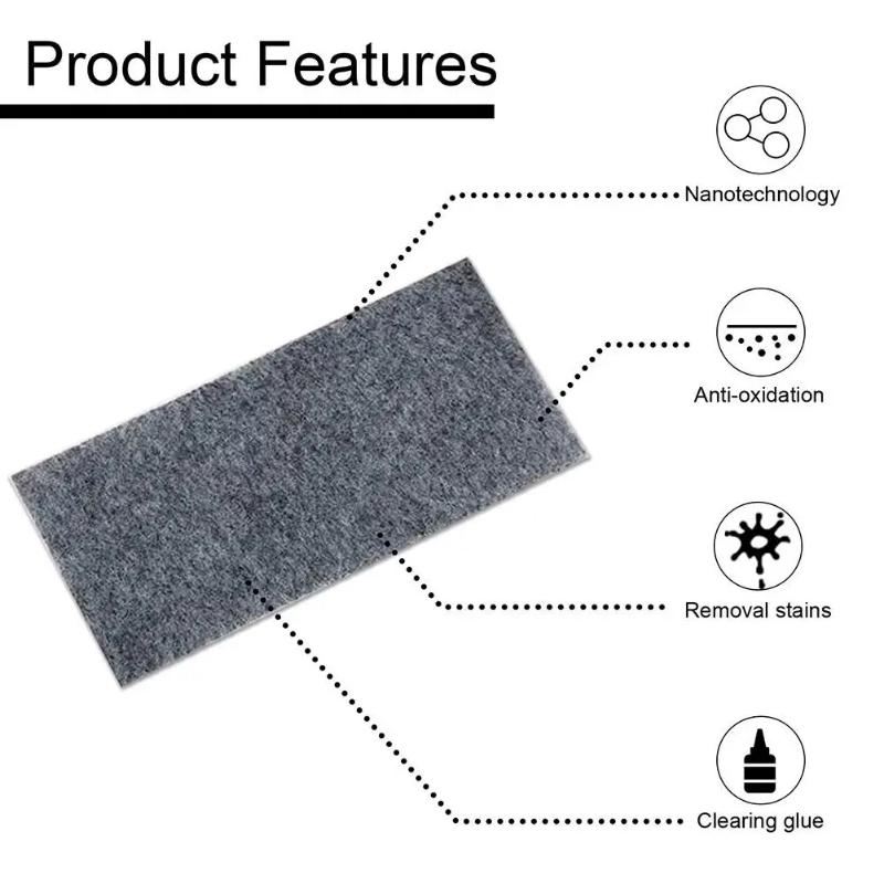 Universal Nano Sparkle Car Polishing Cloth Anti-Scratch Metal Surface Instant Scratch Repair Smart Cleaning Cloth for Cars
