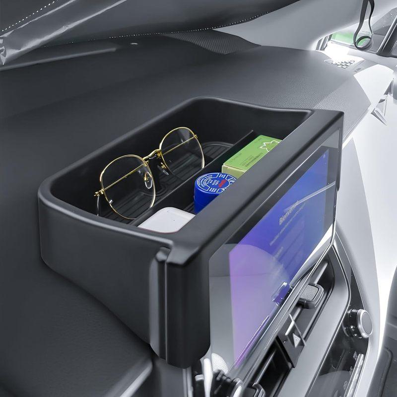 RUNROAD Armaturenbrett Organizer Schale Für Toyota Corolla 2019-2026 und Corolla Cross 2022-2026 Armaturenbrett Hinter dem Bildschirm Aufbewahrungsbox
