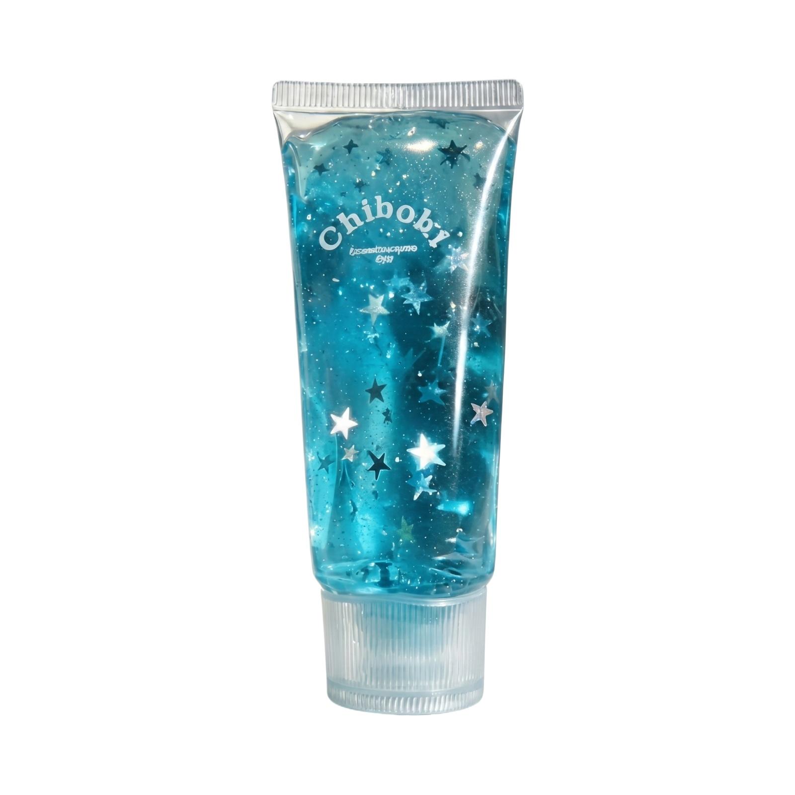 

Portable Slow Rebound Stress Relief Toy Tube with Star Pattern Design for Relaxation and Sensory Play for Adults and Kids one size белый