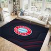 Diseño del Bayern de Múnich Alfombra de Terciopelo de Cristal Acogedora No?Alfombra Estampada Antideslizante Para Dormitorio Sala de Estar Entrada