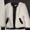 Jacket women's imitation fox fur splicing winter new short thickened plush fur coat