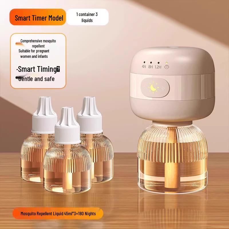 Electric Mosquito Repellent Liquid for Home - Safe for Pregnant Women & Infants, Plug-in Refill