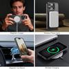 For iPhone 12 Pro 6.1 inch/iPhone 12 6.1 inch Case JEEHOOD J10  Compatible with MagSafe Leather Back Phone Cover with Detachable Card Holder Kickstand
