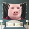 John Pork Is Calling Tapestry Wall Hanging Aesthetic Home Decoration Tapestries for Living Room Bedroom
