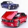 1/24 BMW M3 E30 IM Alloy Miniature Car Diecast Metal Model Collection Hobbies Birthday Present with Friend Decoration Classic Car GT