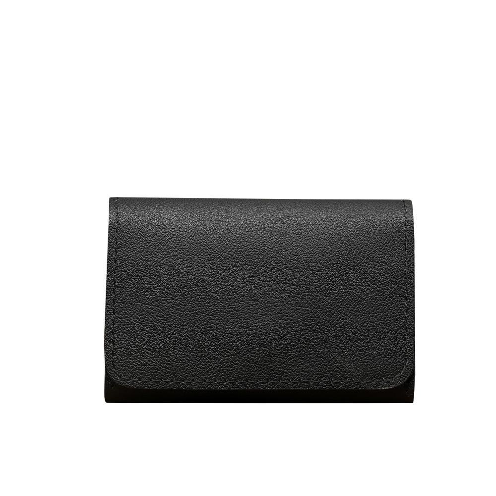 

Leather Business Card Case Holder for Men and Women Credit Card Holders Vintage Cards Wallet Hasp Bifold Small Wallets
