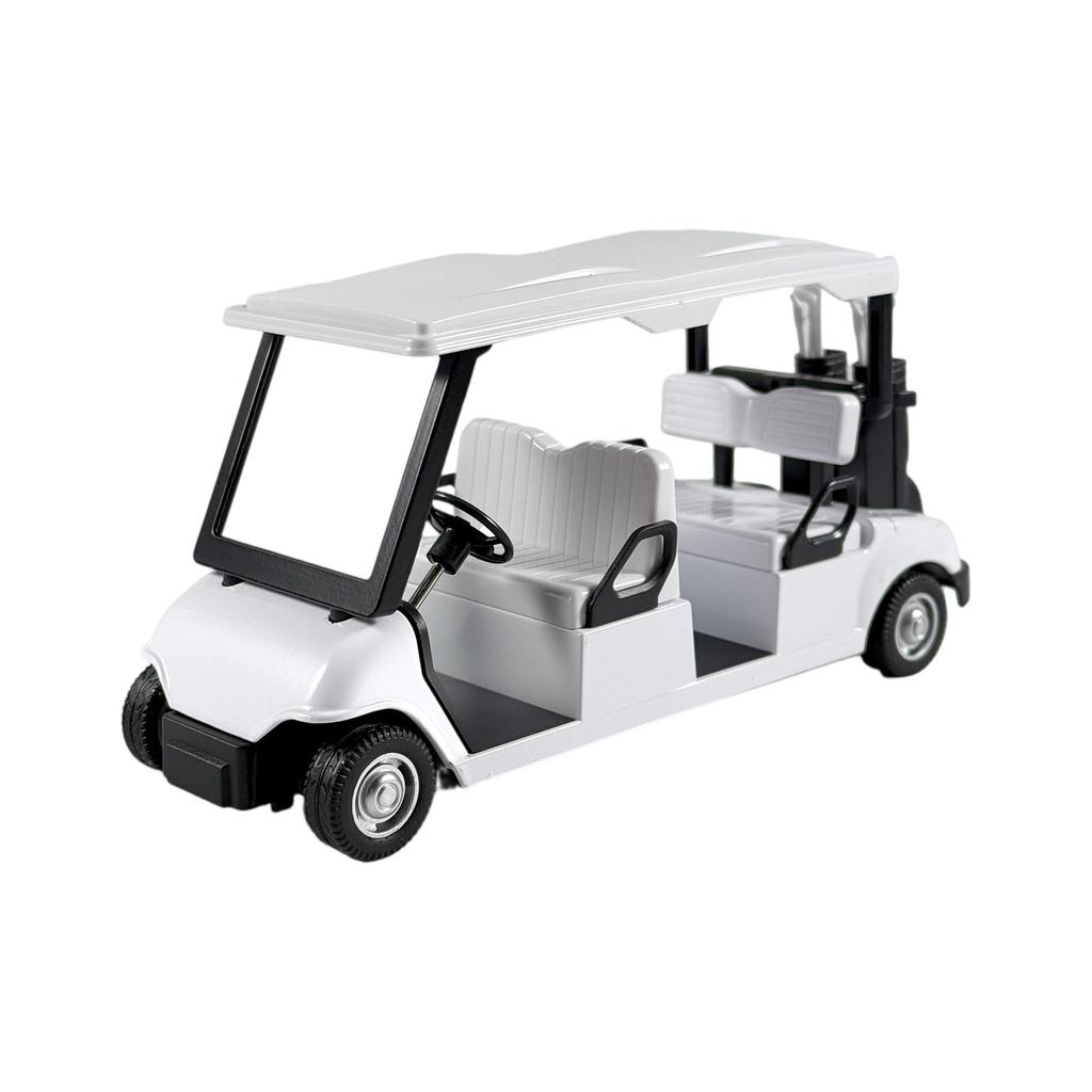Golf Cart Die-Cast Toy Model – Pull Back Alloy Car For Kids & Collectors