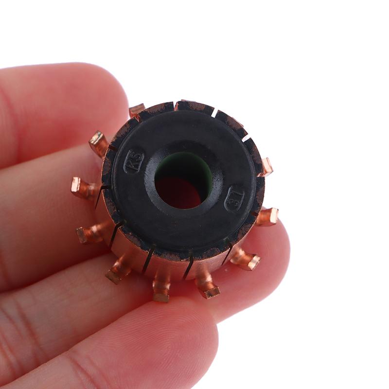 8X23X17Mm 12P Copper Bars Alternator Electric Motor Commutator Copper Commutator On Armature Commutator