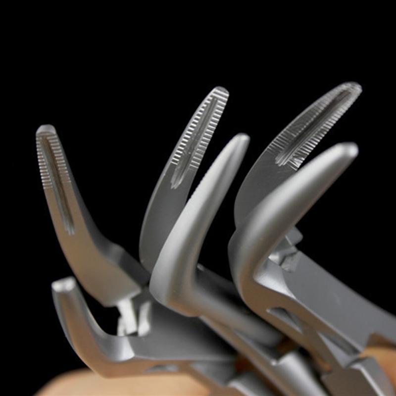 High Quality Dentistry Root Fragment Tooth Extraction Forceps Pliers Instrument Dental Curved Maxillary Mandibular Tools
