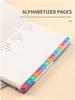 A5 Password-Protected Notebook for Website & Contact Management