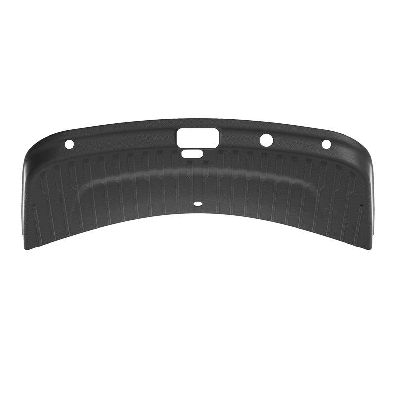 Full-Coverage Tailgate Protection Panel for Tesla Model Y, a Complete Trunk Door Modification Accessory.