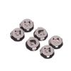 Mini Magnetic Switch LED Lamp for Dollhouse Lighting Tiny Model Toy Eyes Accessories Compact Design for DIY Craft Scenes