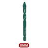 High-Hardness Skew Head Professional Eccentric Drill Bits for Tiles/ Glass/Metal/Wood Drilling Tools 6-12mm Drill Bits Set