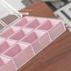 Nail Art Storage Box 6/12 Grids Eco-Friendly Plastic Case for Nail Rhinestones Beads DIY Craft Manicure Use