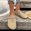 2026 New Fashi Baotou Slippers Female Couple Cork Drag Large Roman Shoes Casual Half Dragging Lazy Shoes Trendy