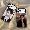 Zhang Ling He For iPhone 17,16,15,14,13,12,X,8,Pro,Max,Plus,SE4,Air,Mini Black IMD Matte Case