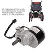 250W 24V Rollstuhlmotor Bürstenbehafteter Hochdrehmoment Rollstuhl-Getriebemotor für Elektrorollstuhl Elektrorollstuhlmotor