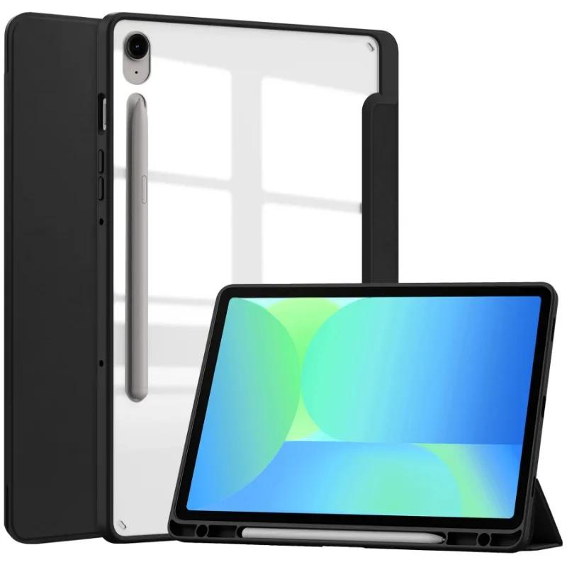 Für Samsung Galaxy Tab S10 FE 10,9 Zoll Hülle SM-X520 Mit Stifthalter Abdeckung für Tab s9 fe 10,9" S9 11 Zoll funda Tablet
