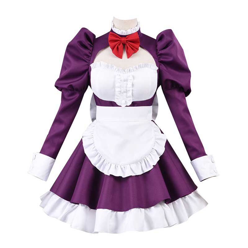 Sky Invasion Cosplay Costume Honjo Yuri Nise Makoto Shinzaki Kuyou Maid Cosplay Outfit Mask