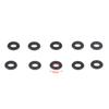 50/120Pcs Silicone Replace Keycaps Silicone Rubber ORing Switch Sound Dampeners Dampers Common Rail Injector Sealing Ring