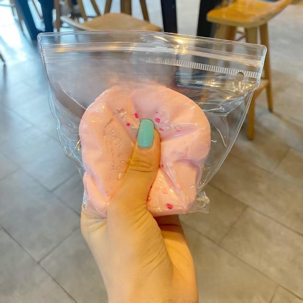 Super Thick Texture Squeeze Toys Toast Cake Desktop Ornaments Stress Relief Toys  Gift Giving