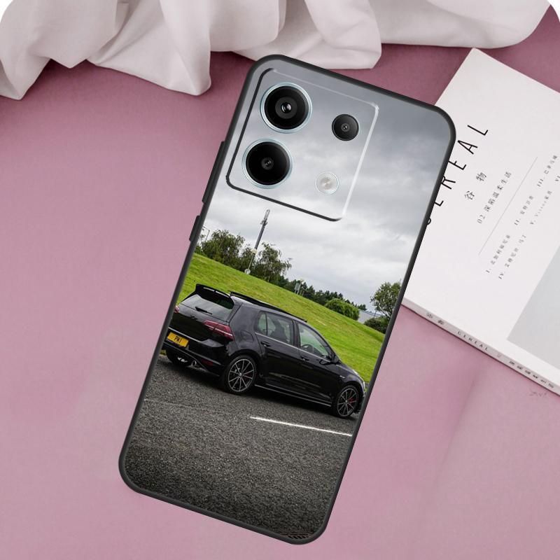 Sport Car Golf 7 Case For Redmi Note 13 Pro Plus 9 10 11 12 Pro 10S 11S 12S Redmi 12 9C 10C 12C 13C Cover
