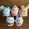 Jiyi Magical Girl Plush Keychains – Hachiware Usagi Momonga Kurimanju – Kawaii Charm Dolls For Gifts  Anime Collector