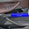 Para BMW Serie 5 G30 G31 F90 Manija Izquierda Derecha Cubierta Exterior de Cuero Manija Interior de Puerta Delantera Trasera 2018    2022