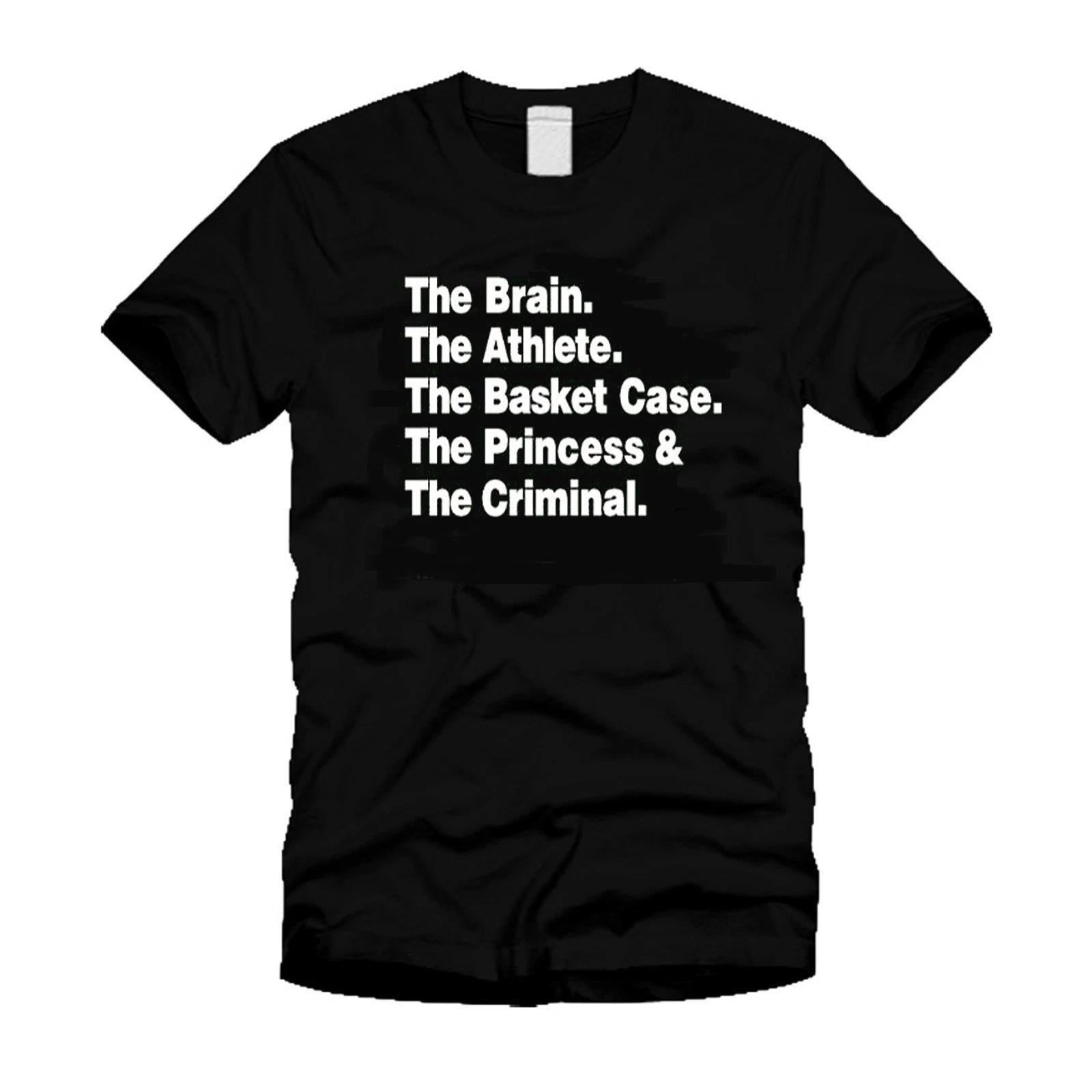 Breakfast Club 80 s Movie Shermer High - Funny Retro Classic Cool Black T-Shirt S
