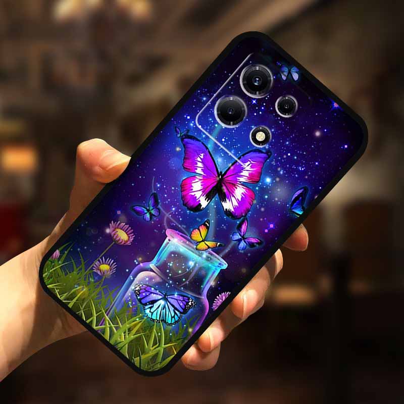 For Infinix Note 40 Pro 4G 5G Case Coque Note 40X Luxury Soft Silicone Fashion Phone Case For Infinix Note 40 4G Cover 40 Pro+