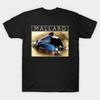 Men Black Print T-shirt Lner A4 Mallard And Nameplate No-Cut Transfer Paper Print Cotton Tshirt