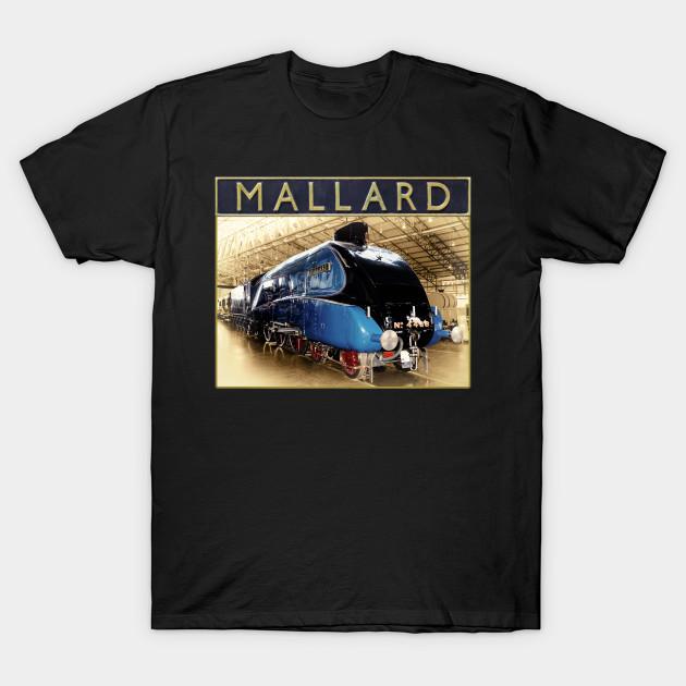 

Men Black Print T-shirt Lner A4 Mallard And Nameplate No-Cut Transfer Paper Print Cotton Tshirt L