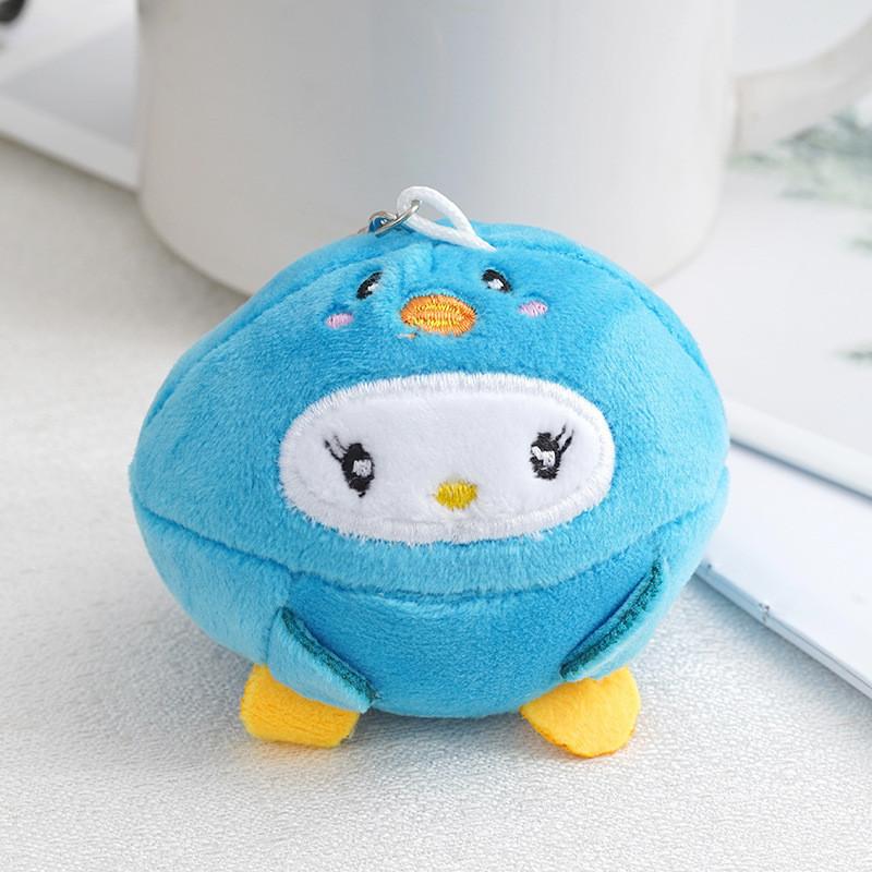 Очаровательная плюшевая игрушка мягкое чучело милый пушистый кролик прикроватная подушка кукла синий