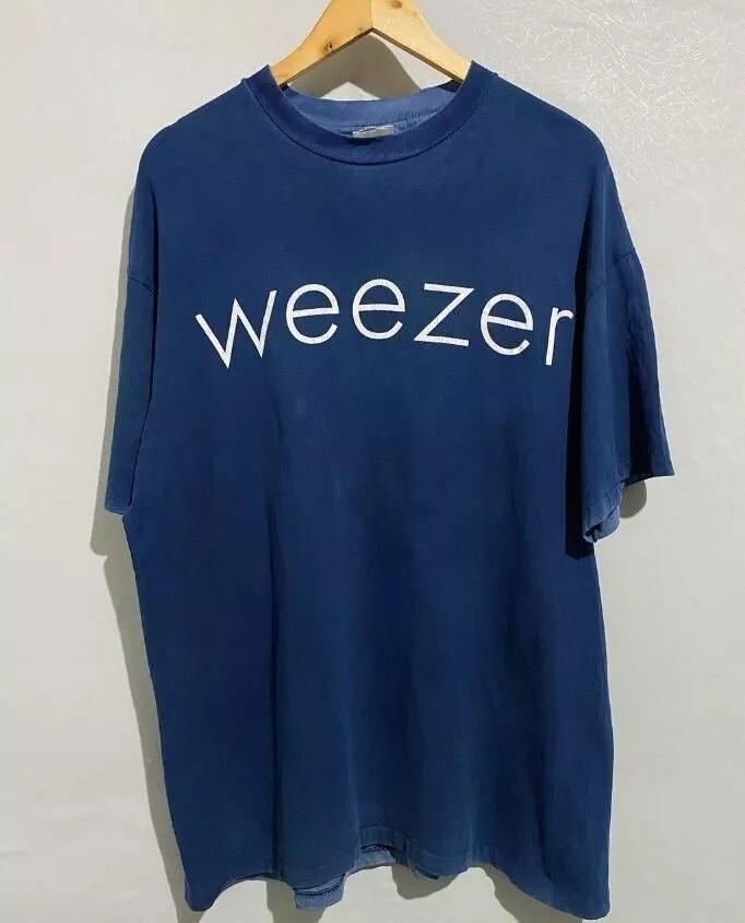 1994 Weezer - Modré album Rocková hudba Unisex tričko Přetisk S-5XL Muži Ženy
