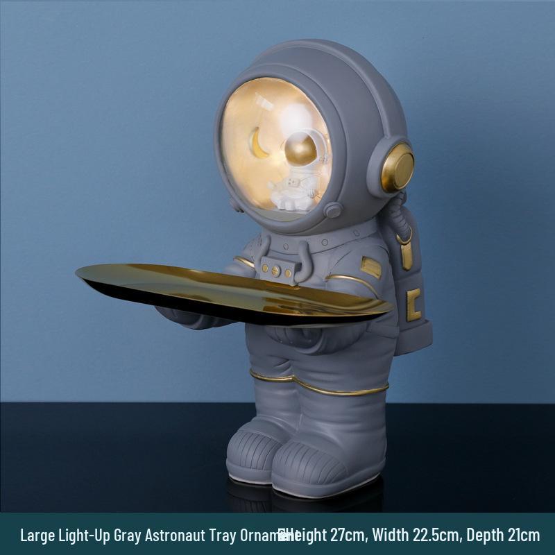 Astronaut Key Storage Tray Resin Ornament