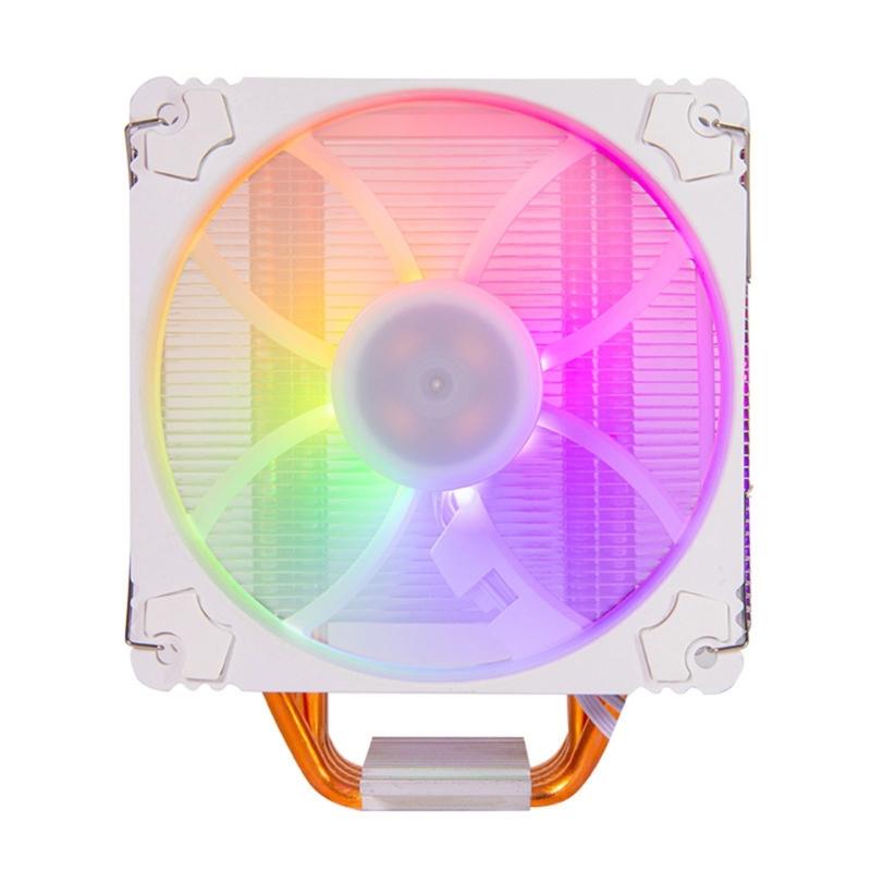 4 Heat Pipe ARGB CPU Air Cooling Fan PWM 4Pin ARGB Cooling Fan For PC Case Computer Hardware Thermal Management