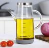 Ölflasche, Gewürzbehälter, Sojasaucenflasche, Essigflasche, Öldispenser, Glasmaterial, staubdicht, 650ml