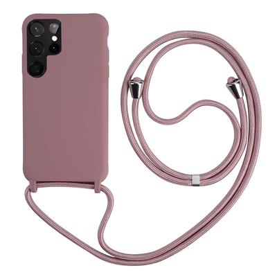 Crossbody Náhrdelník Řemínek Lanyard Pouzdro na telefon Samsung Galaxy S24 S23 S22 Ultra S21 S20 FE A14 A53 A54 A12 A22 A32 A52 A51 Měkký silikonový zadní kryt