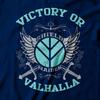 Shield Maiden Victory or Valhalla T-shirt Vikings Tv Shows for Men and Women Unisex T-Shirt